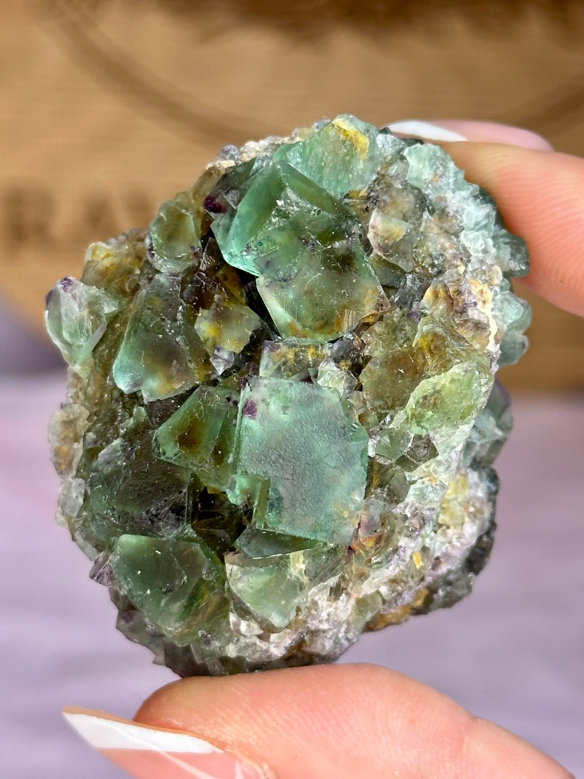 Okorusu Mint Green Fluorite
