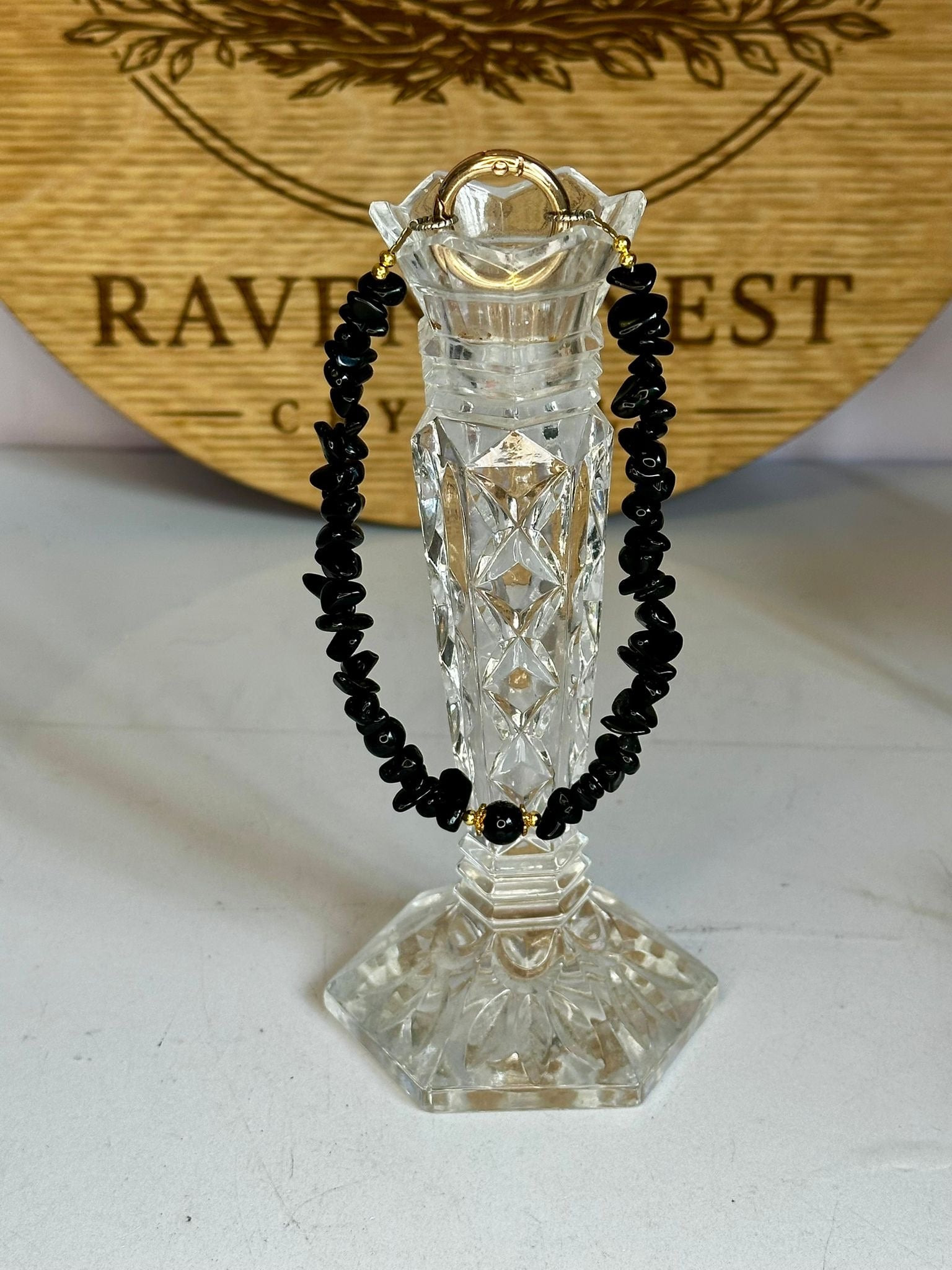 Crystal Chip Bead Phone, Bag & Key Charm