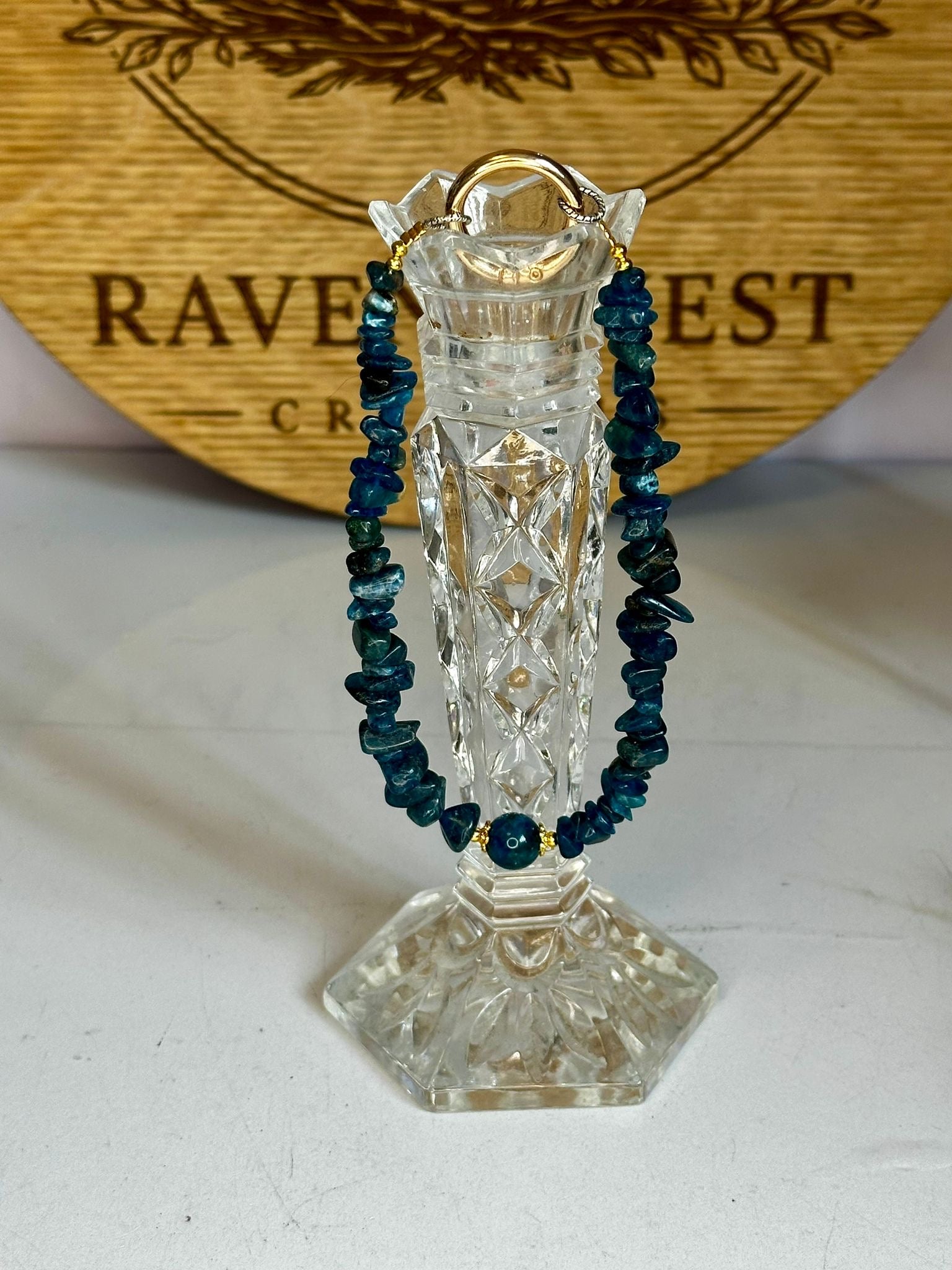 Crystal Chip Bead Phone, Bag & Key Charm
