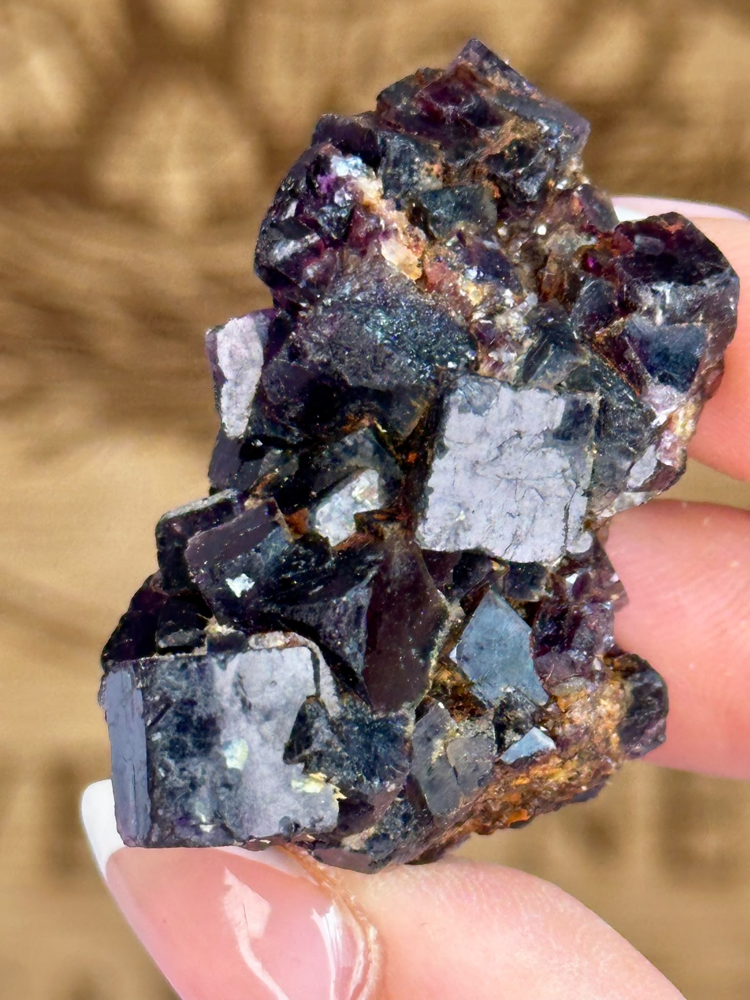 Okorusu Deep Purple Fluorite