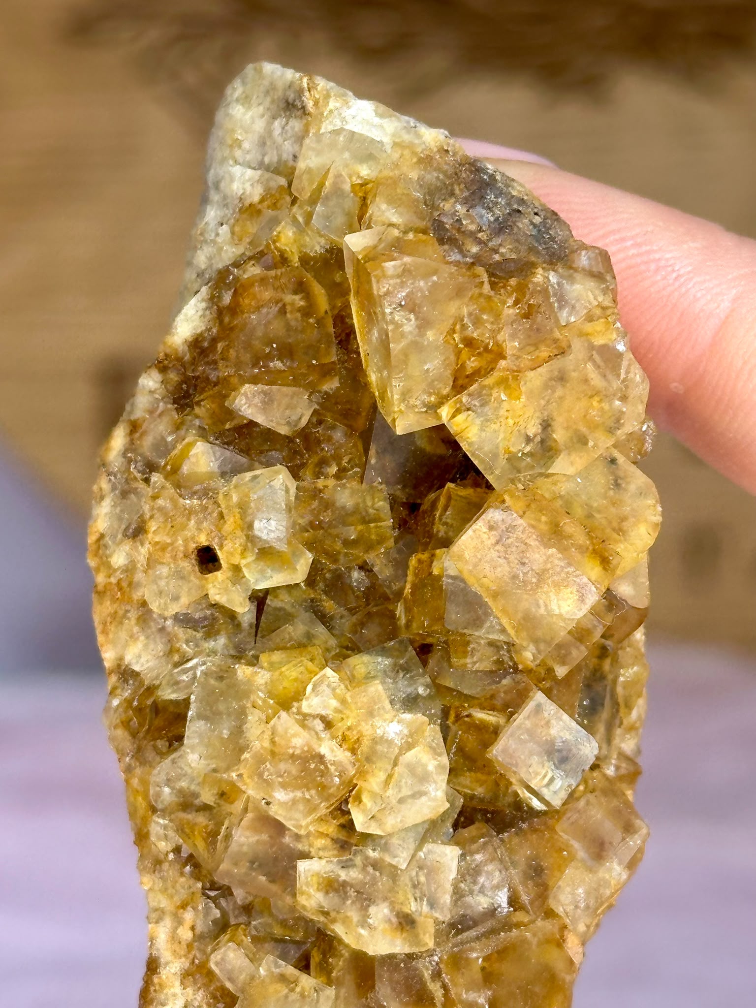 Okorusu Honey Fluorite