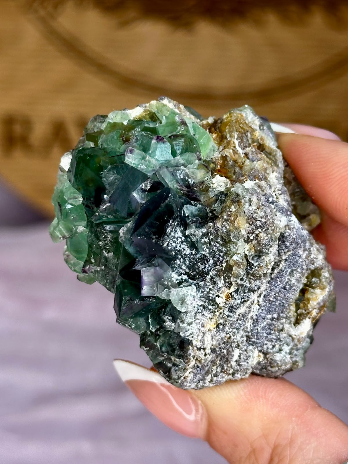 Okorusu Mint Green Fluorite