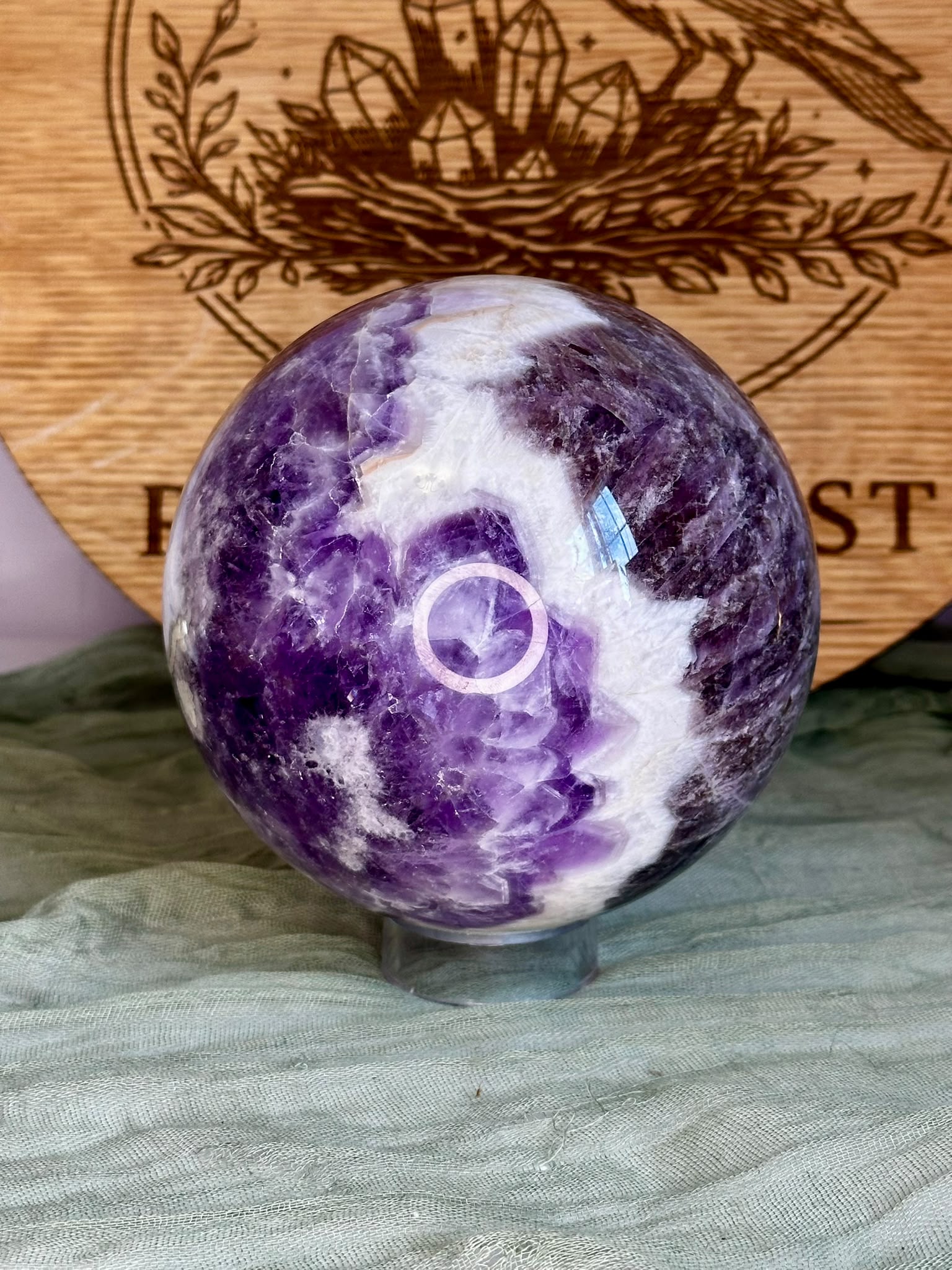 Statement Dream Amethyst Sphere