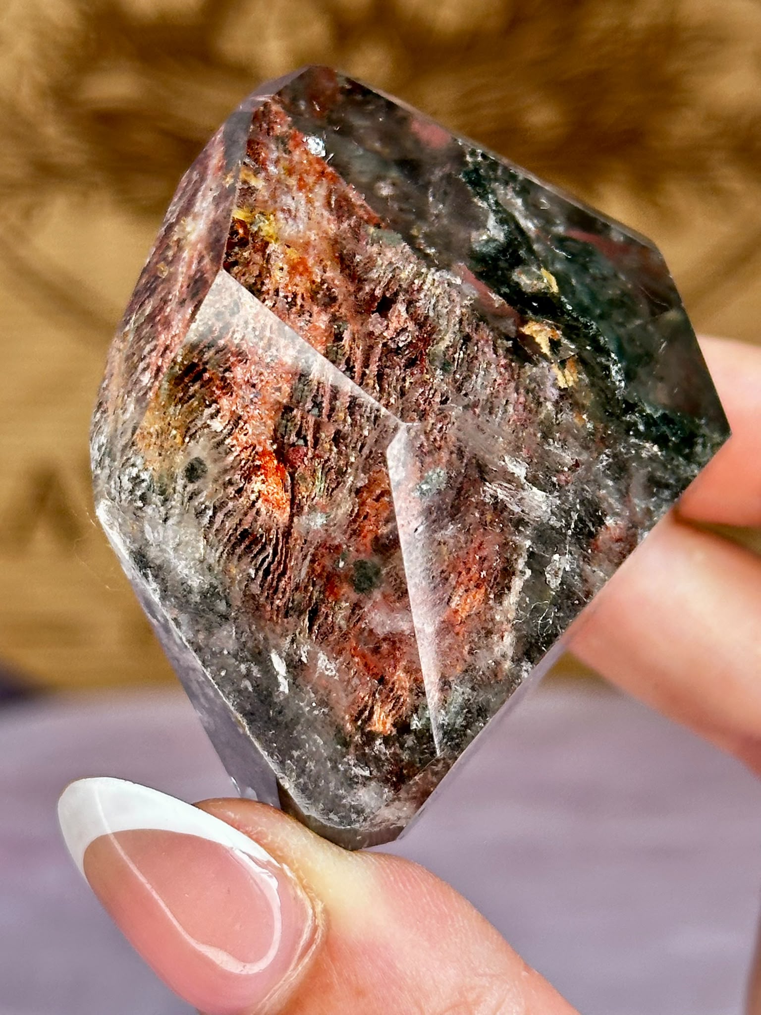 High Quality Garden Quartz Freeform