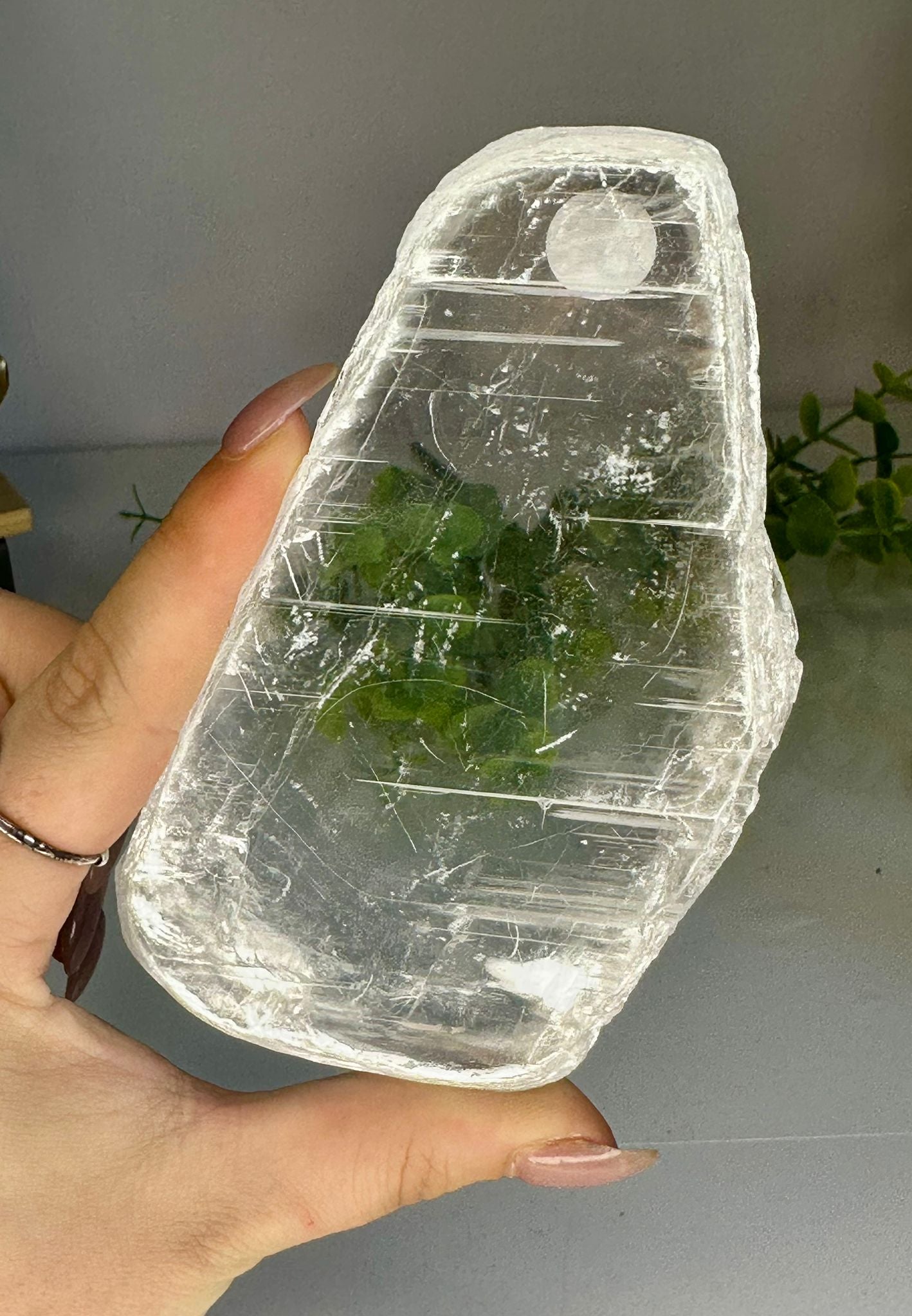 True Selenite Slab