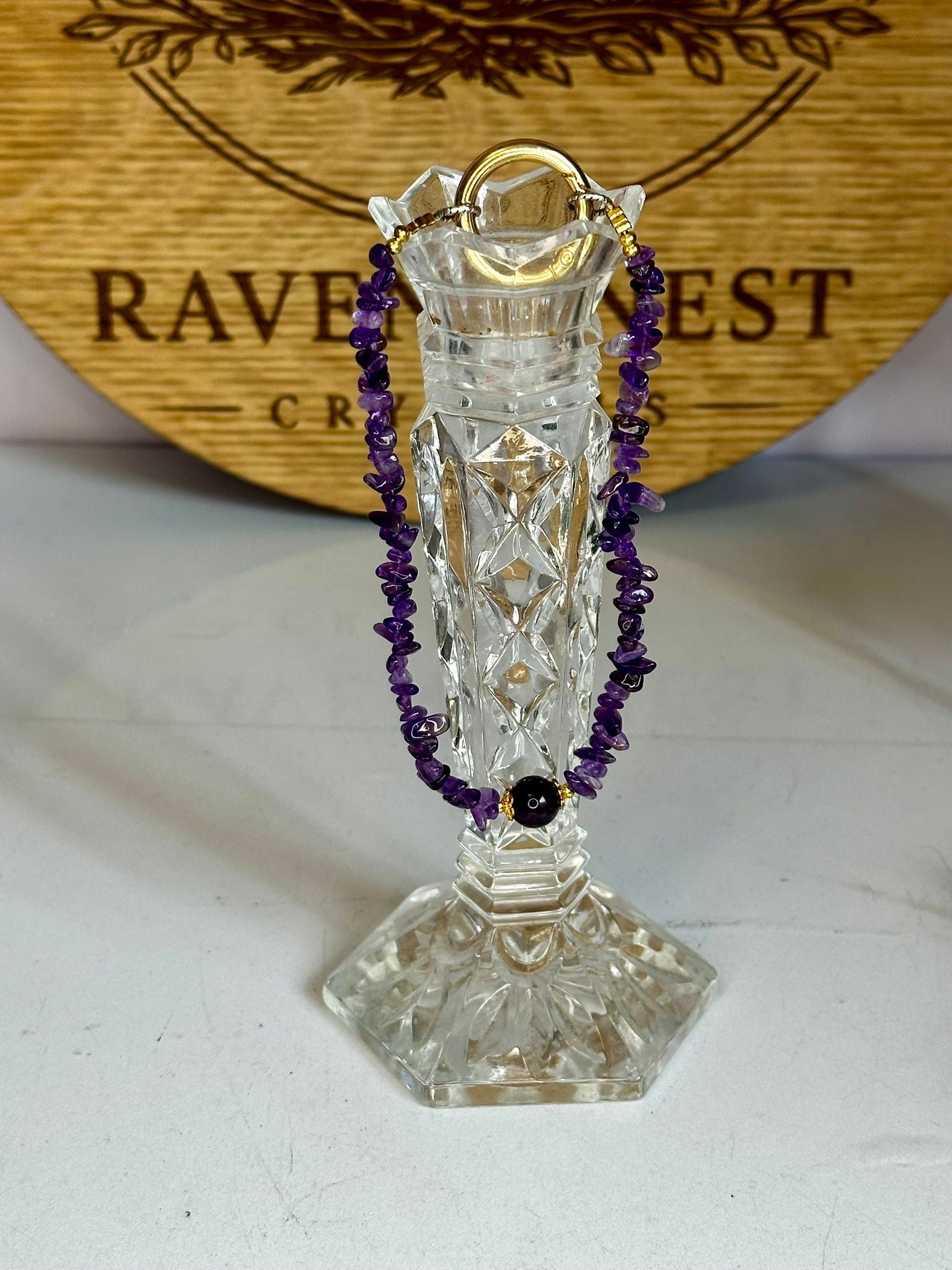 Crystal Chip Bead Phone, Bag & Key Charm