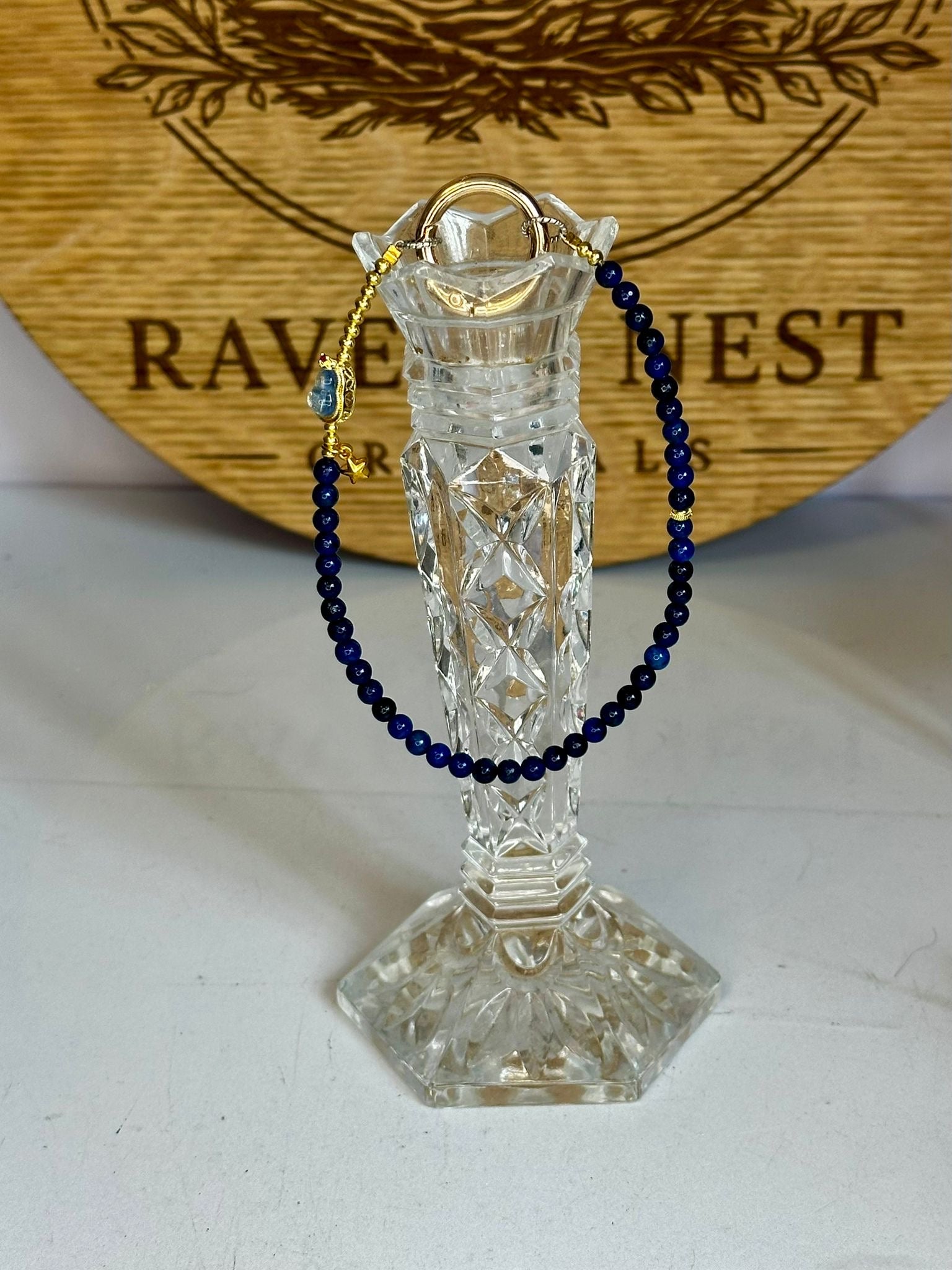 Crystal Chip Bead Phone, Bag & Key Charm