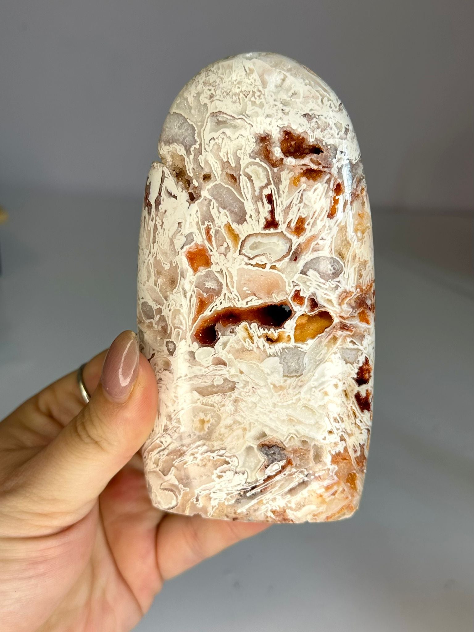 Druzy Mexican Lace Agate Freeform #2