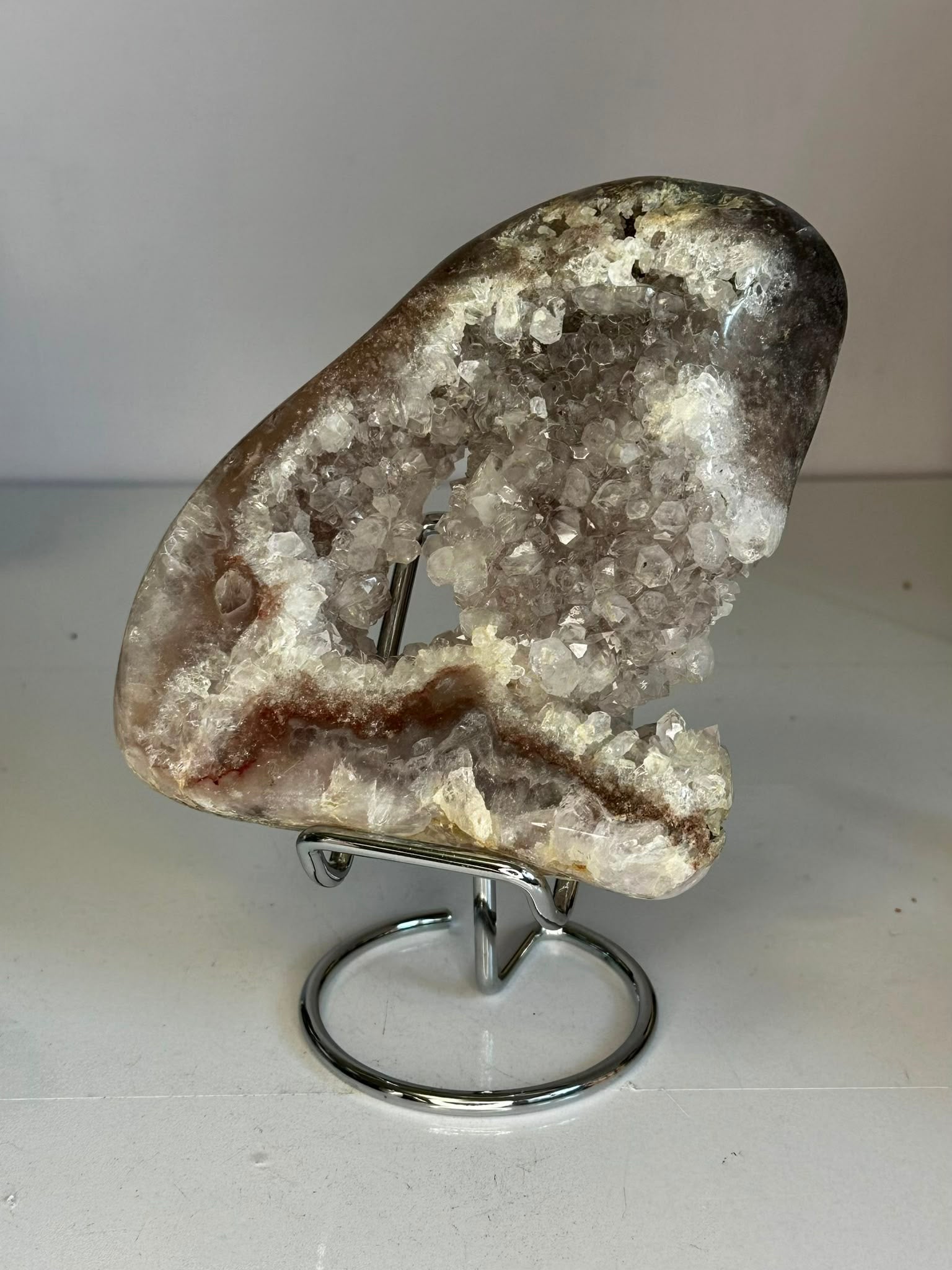 Large Pink Amethyst Druzy Freeform