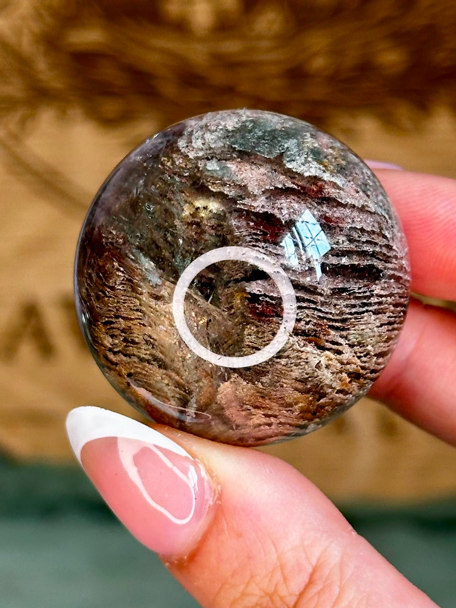 High Quality Garden Quartz Sphere