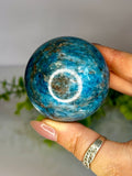 Blue Apatite Sphere