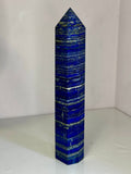 XL Lapis Lazuli & Pyrite Tower