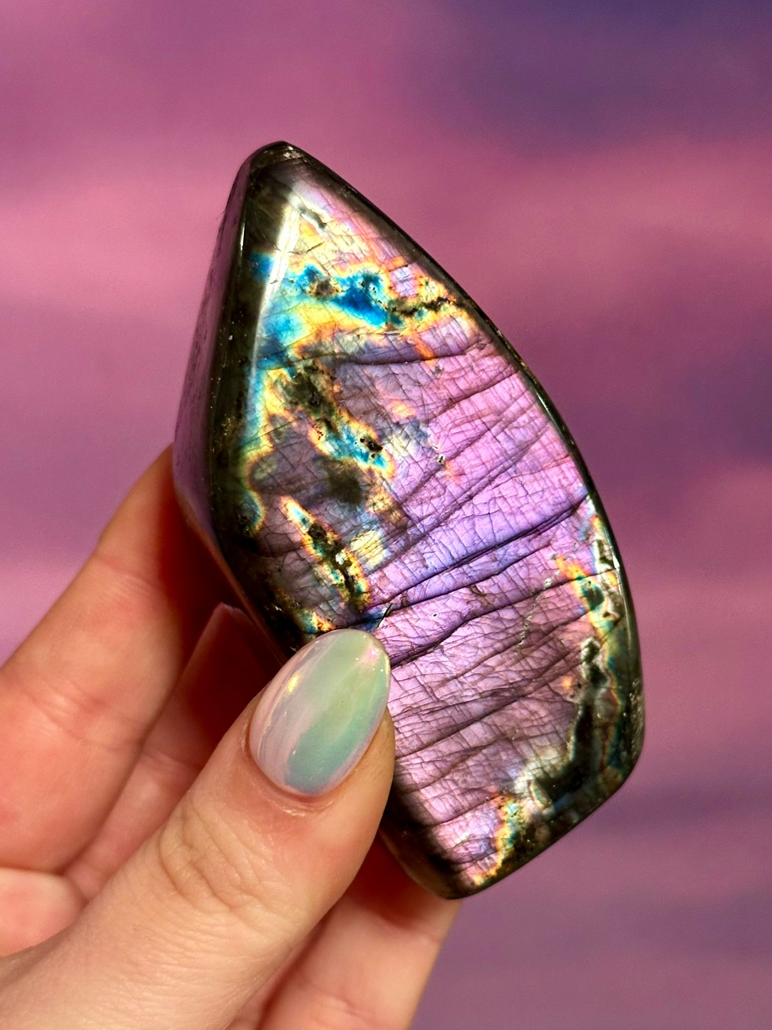 Veil of Aurora Labradorite — Zyraethiel