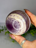 Purple Silk Fluorite Sphere #2
