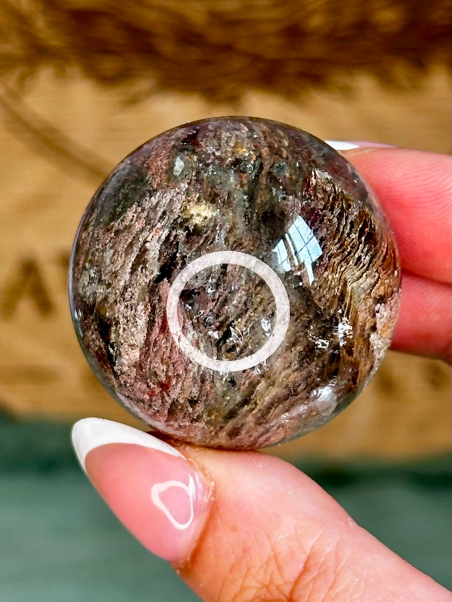High Quality Garden Quartz Sphere