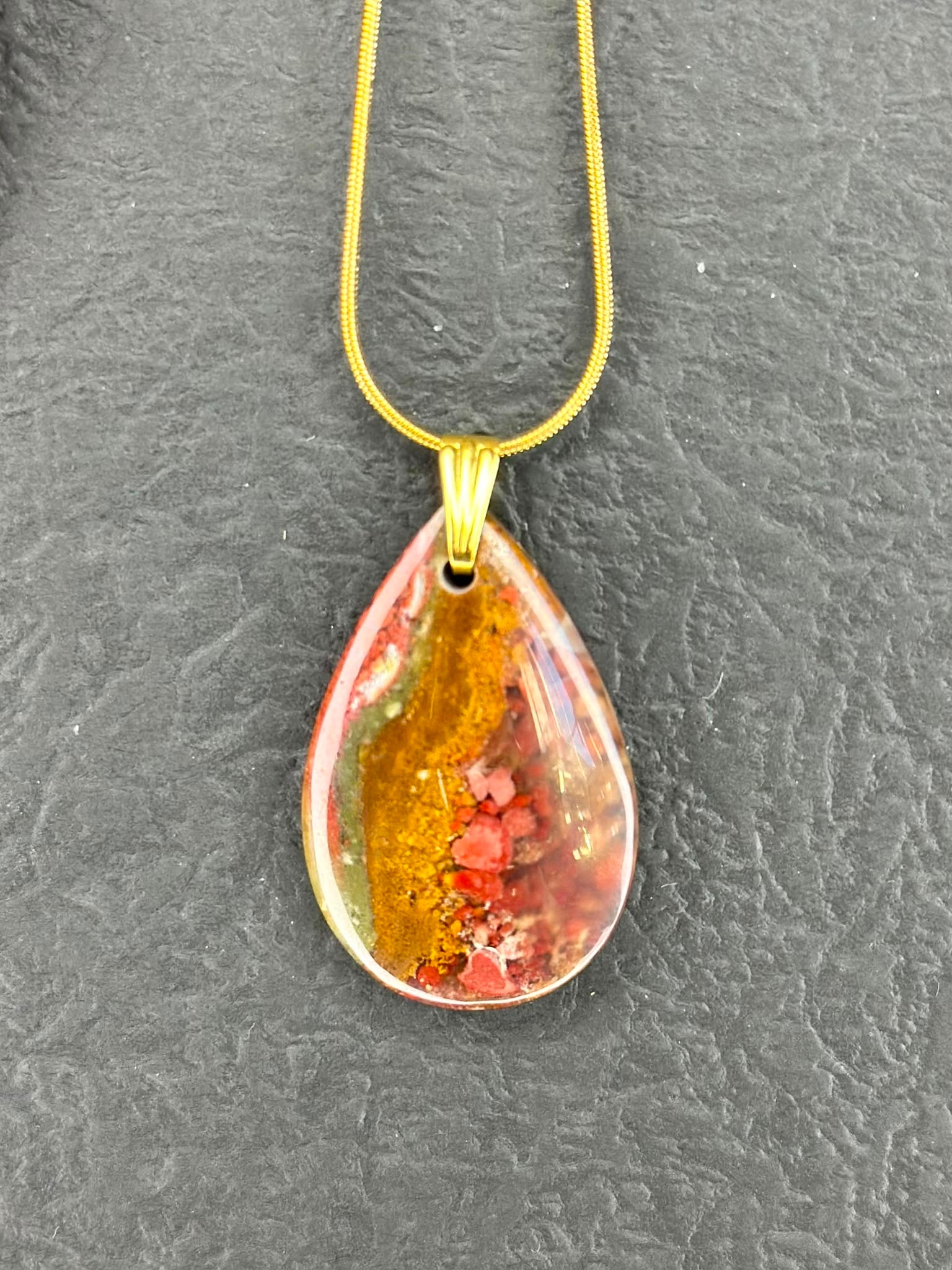 Indonesian Scenic Moss Agate Pendants- Choose Your Own