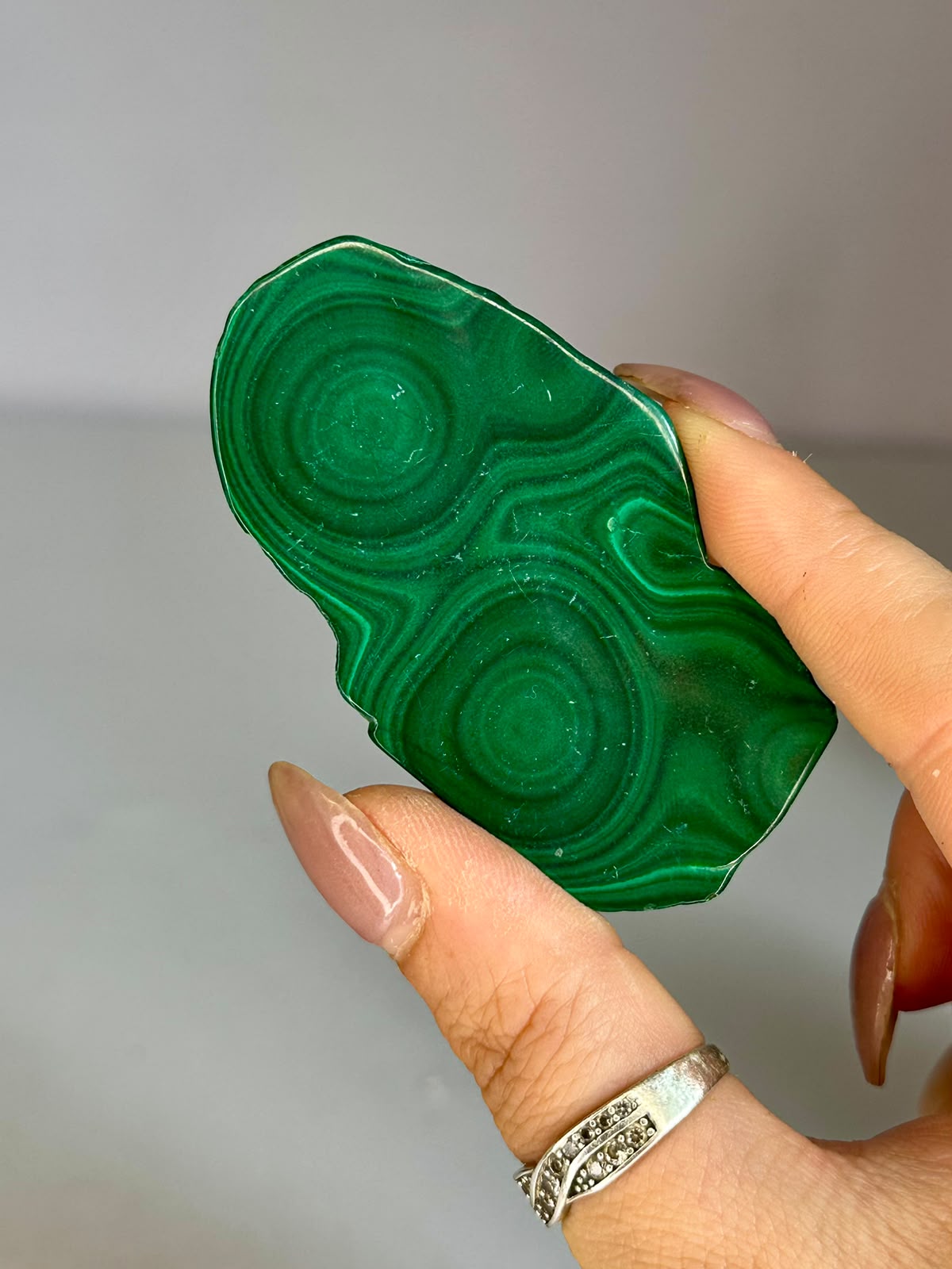 Natural Malachite Slice