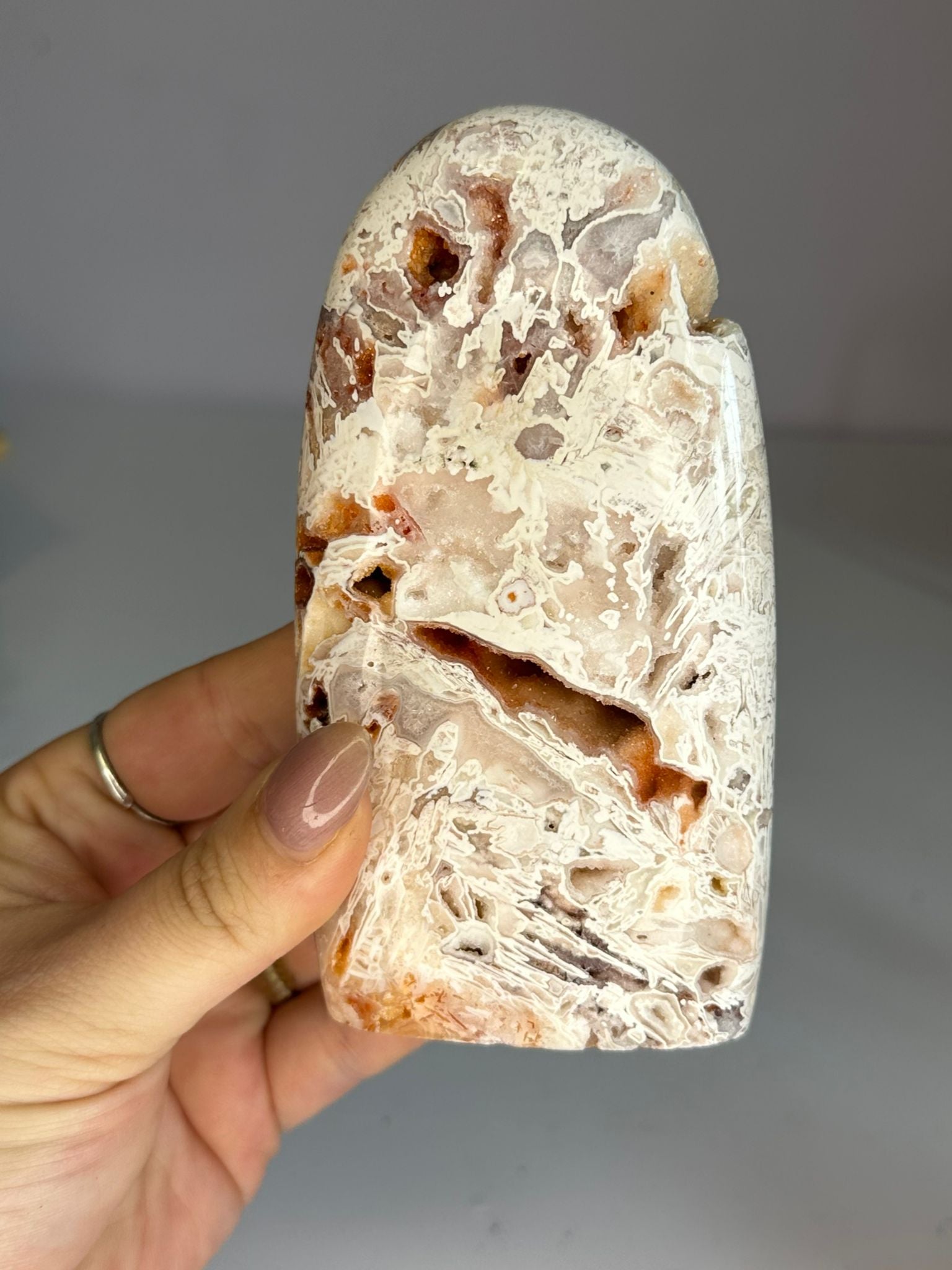 Druzy Mexican Lace Agate Freeform #2