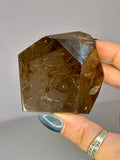 Copper & Gold Rutilated Smoky Quartz Freeform