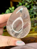 Clear Quartz Egg with Star Flash & Rainbows