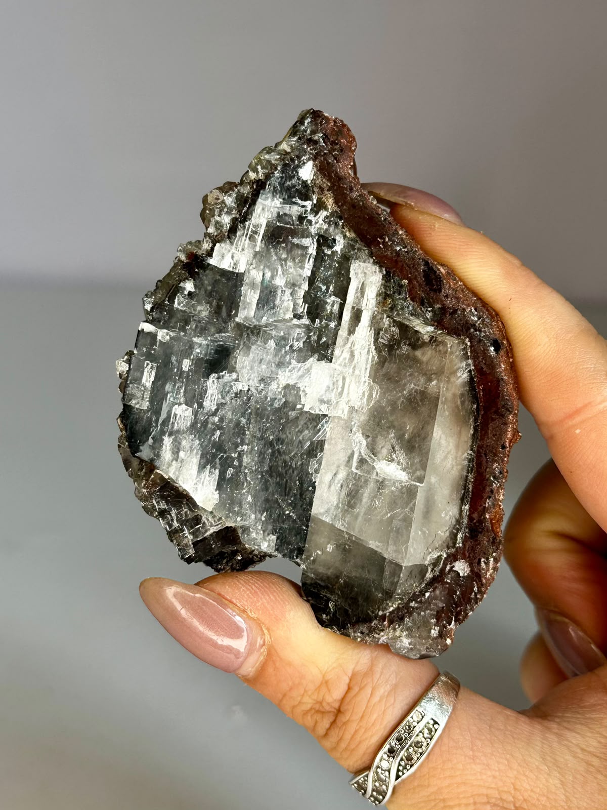 Chocolate Calcite Cluster