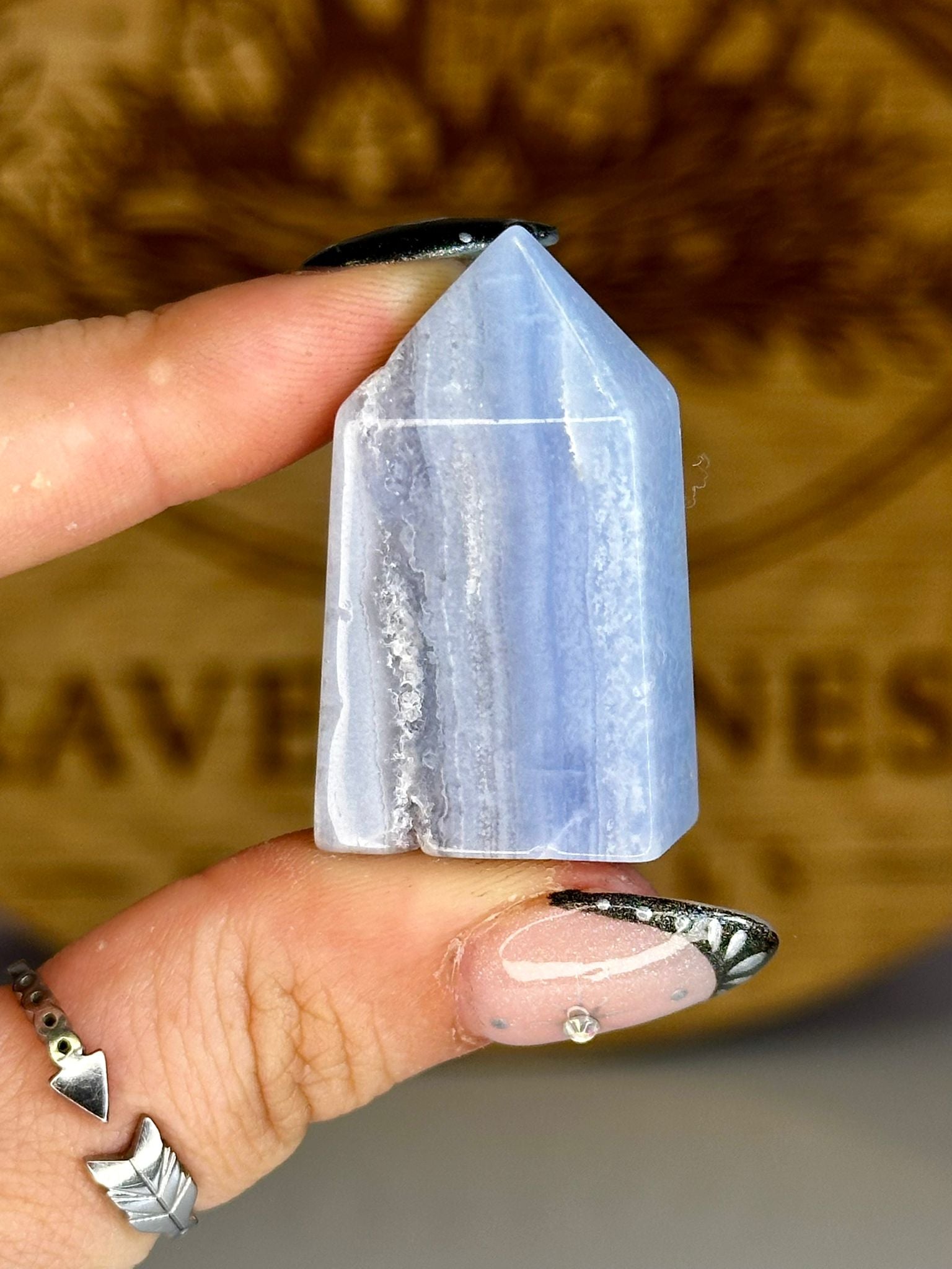 Blue Lace Agate Mini Tower