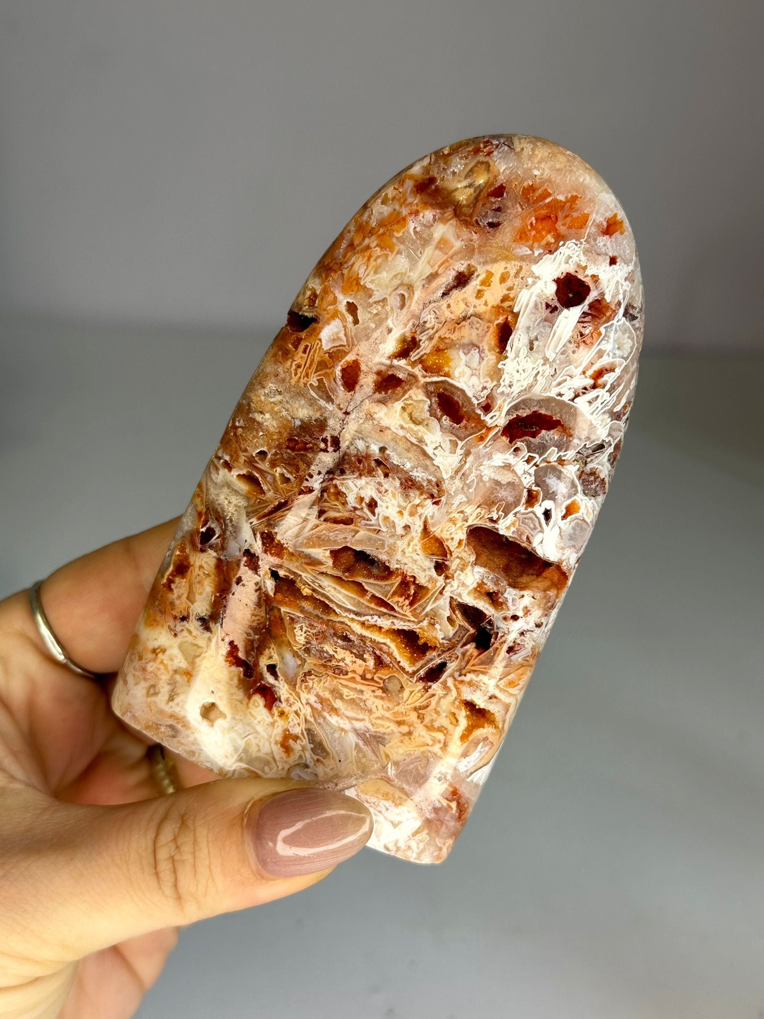 Druzy Mexican Lace Agate Freeform