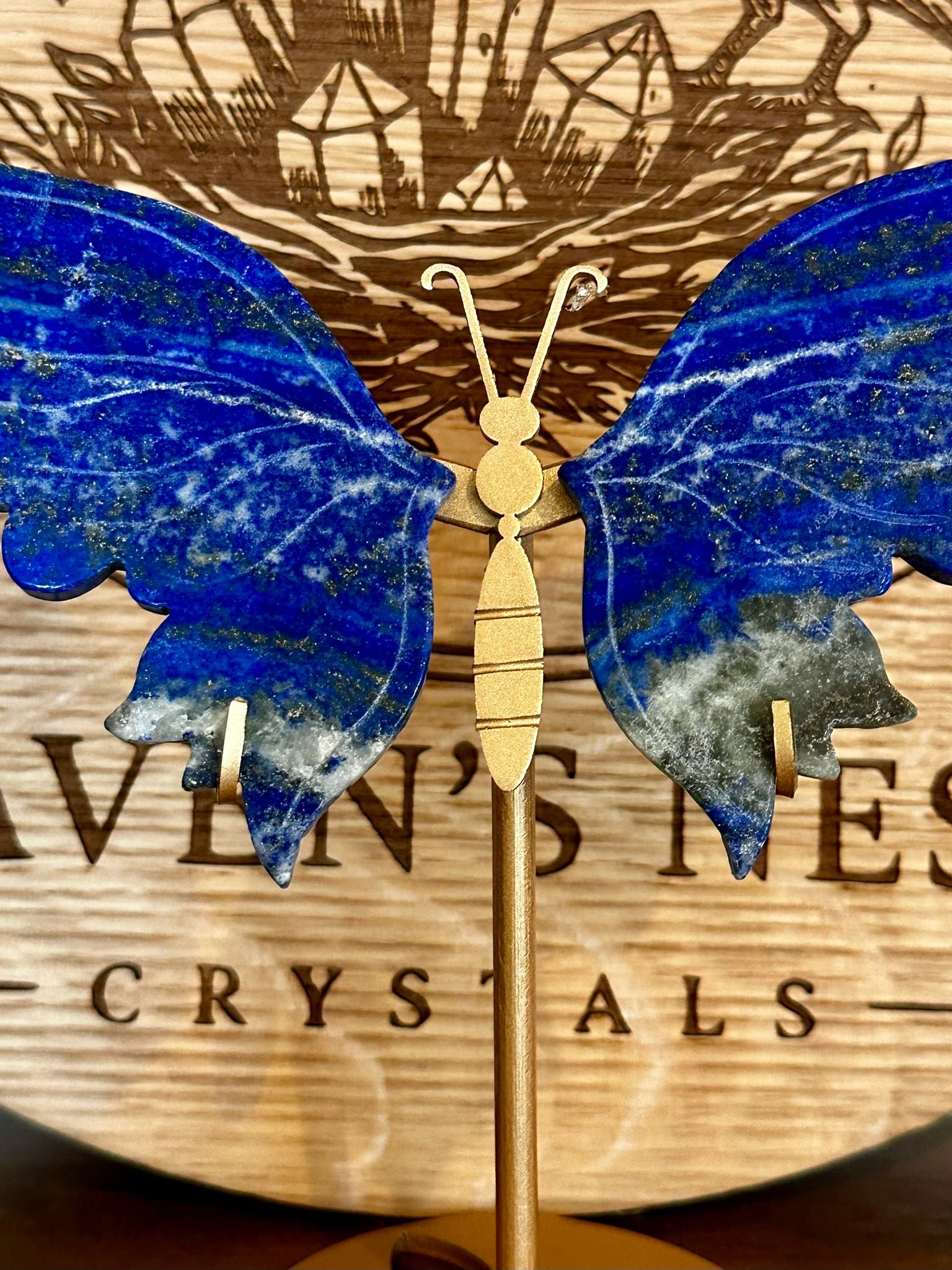 Lapis Lazuli Butterfly Wings