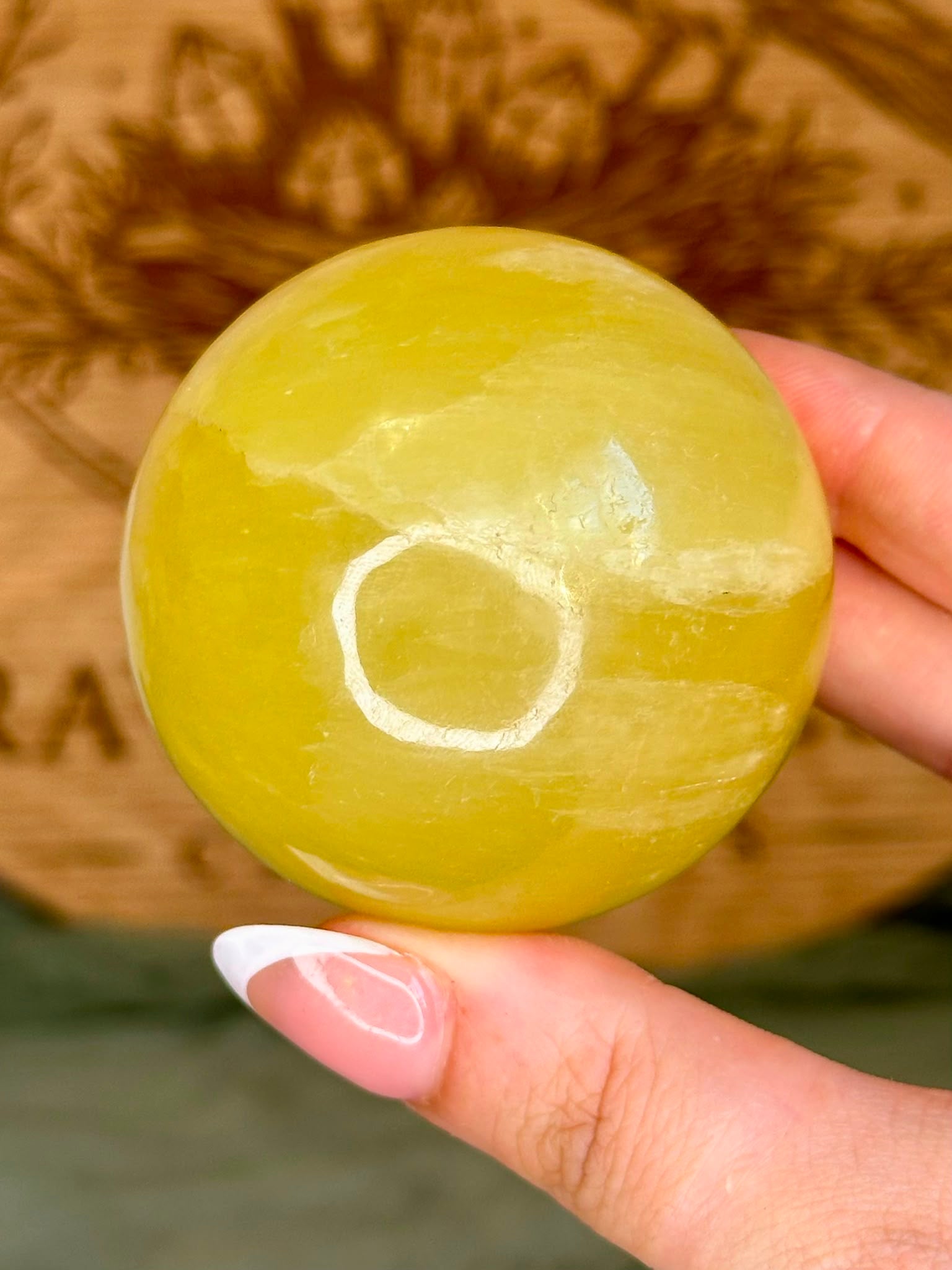 Pakistani Lemon Calcite Sphere