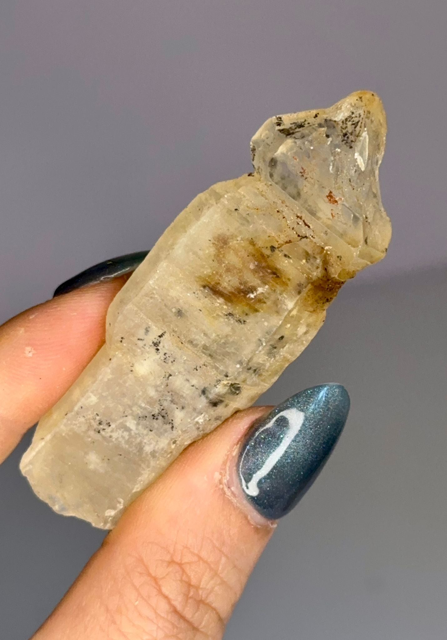 Large Petroleum Quartz Sceptre