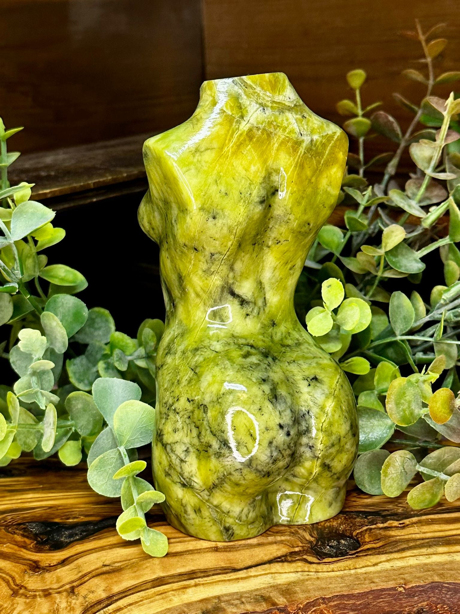 XL Serpentine Goddess Carving