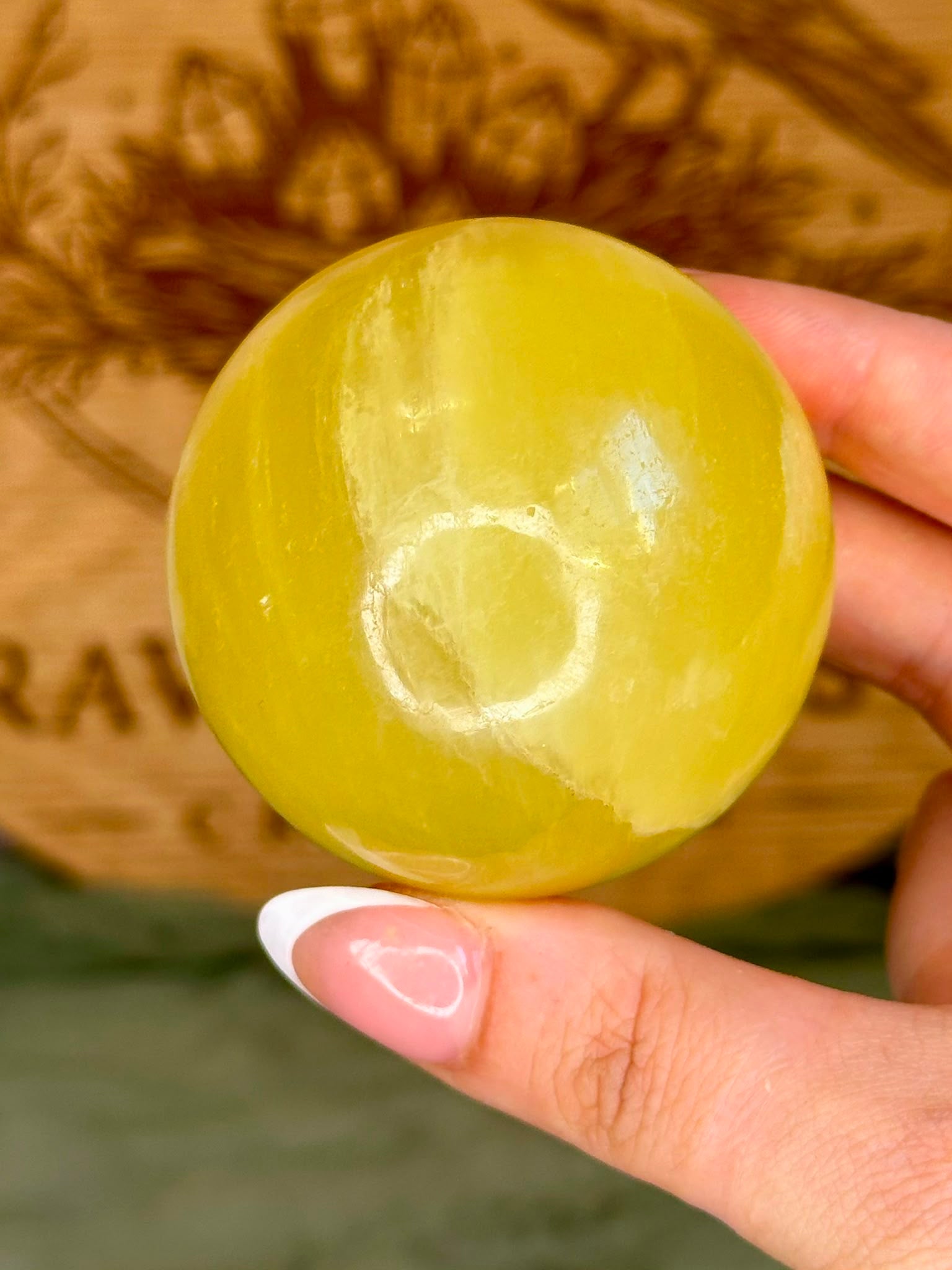 Pakistani Lemon Calcite Sphere
