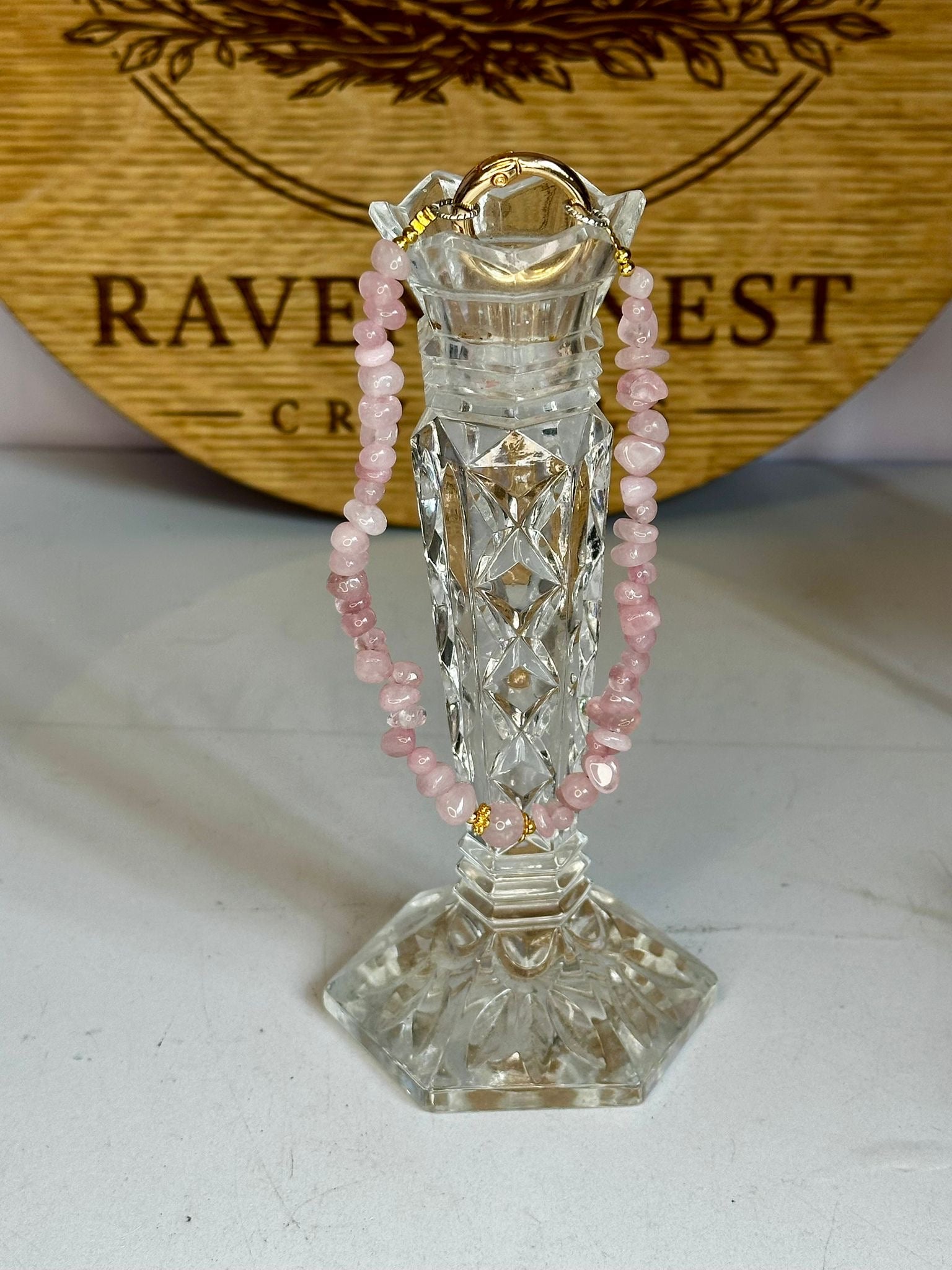 Crystal Chip Bead Phone, Bag & Key Charm
