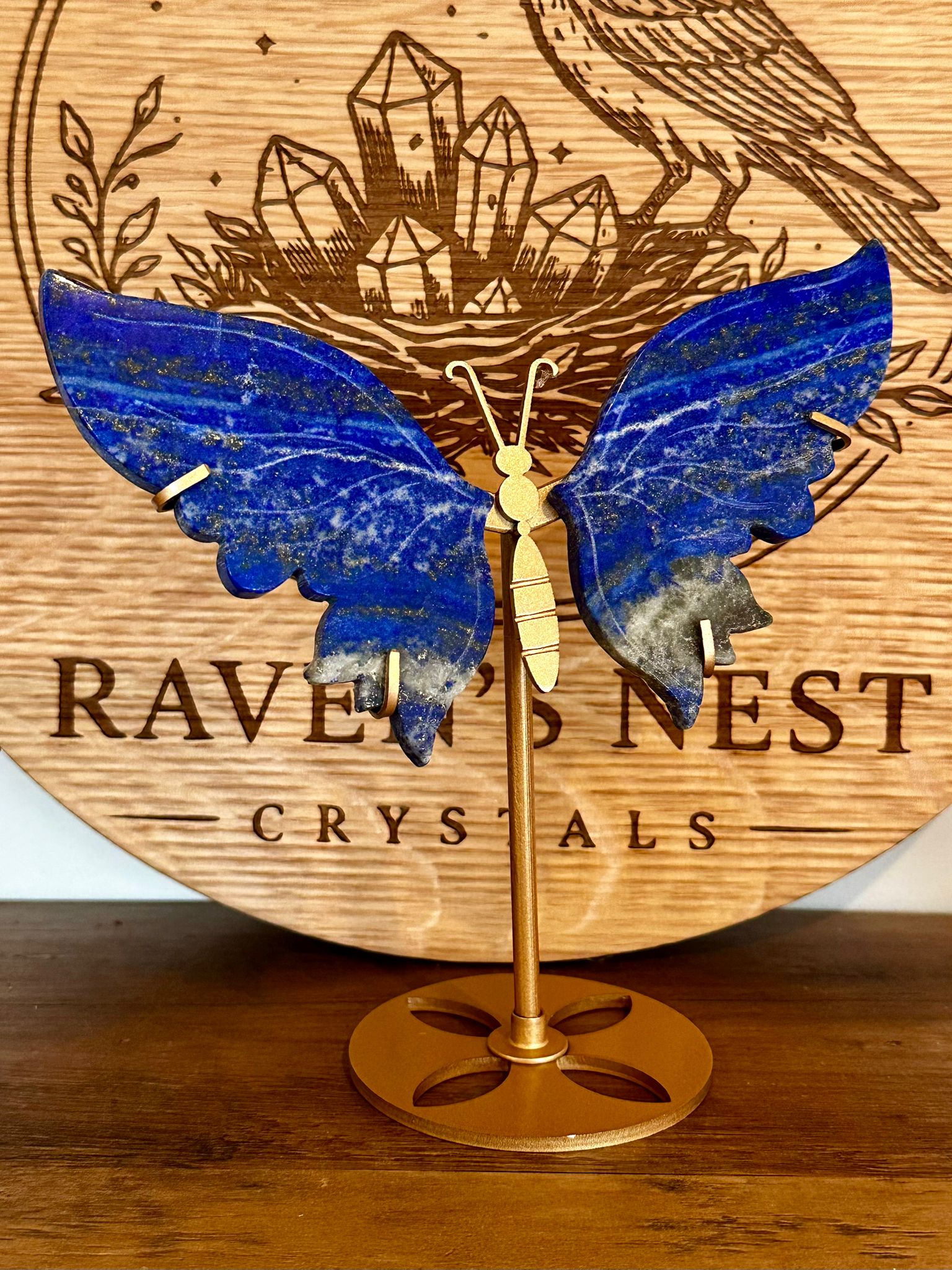 Lapis Lazuli Butterfly Wings