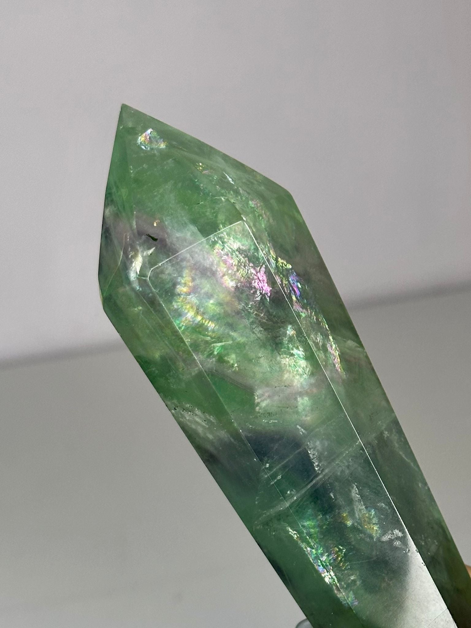 Rainbow Fluorite Wand