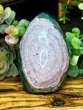 Large Pink & Blue Ocean Jasper Freeform