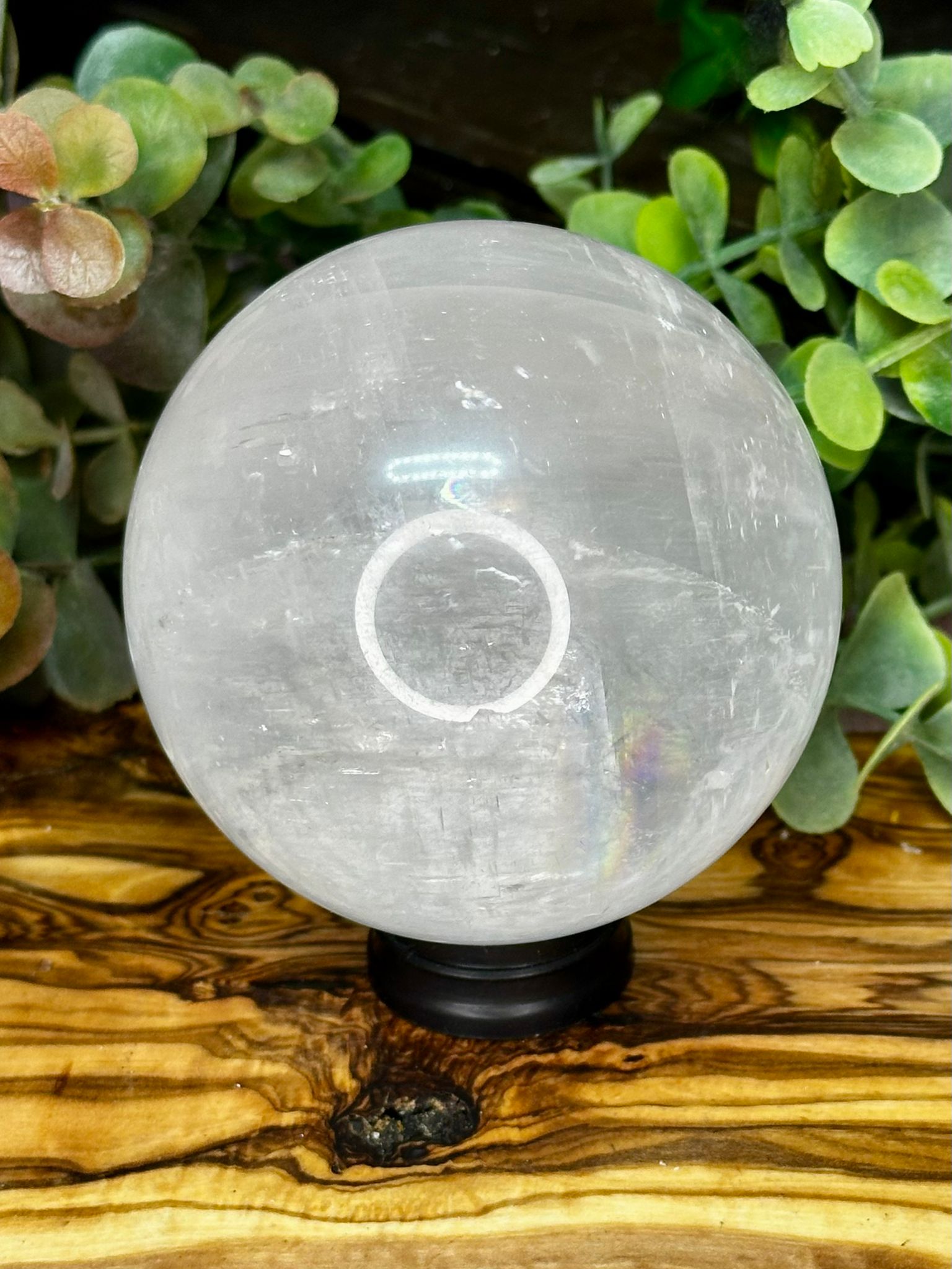 Large Optical Calcite Sphere