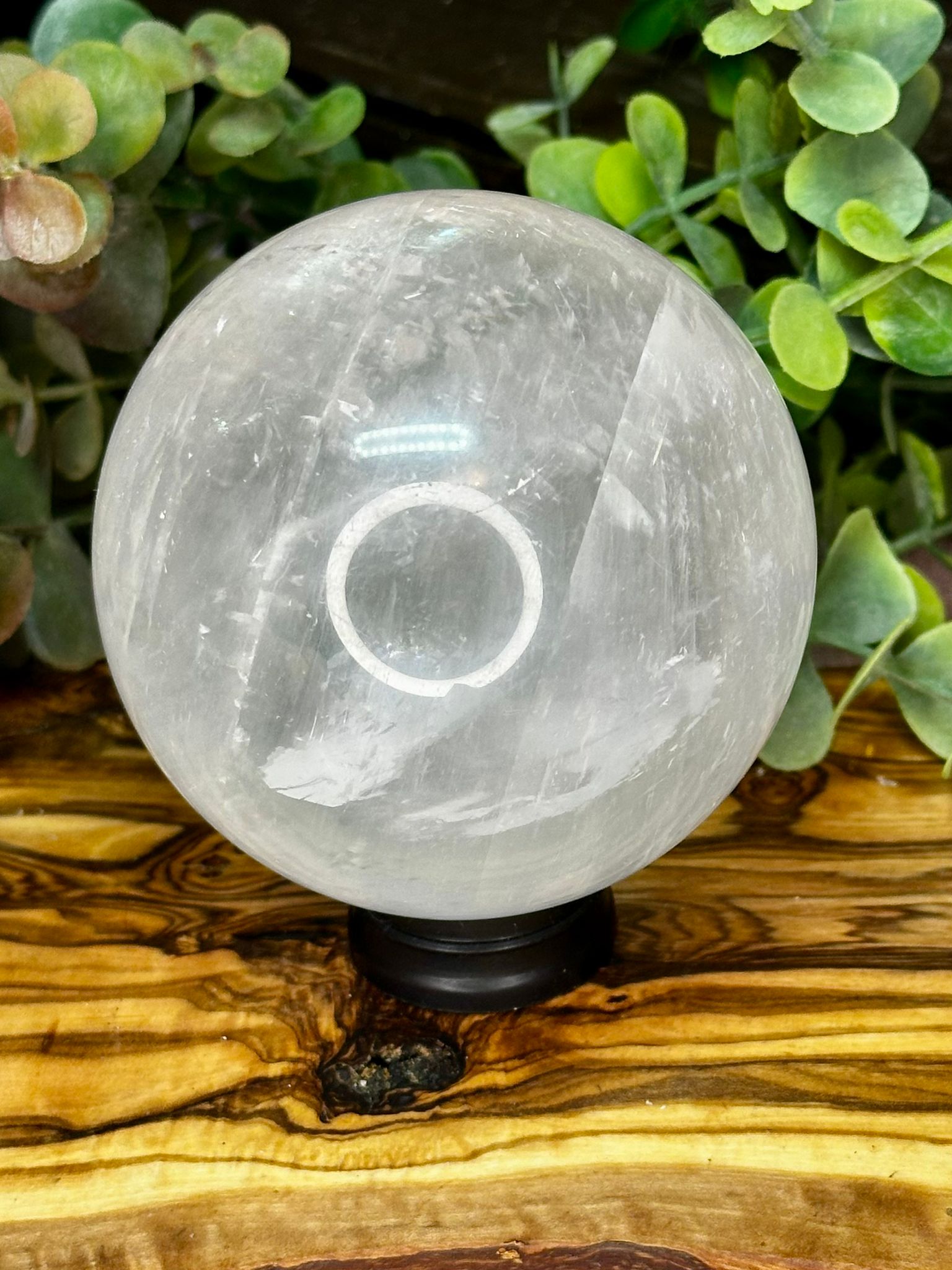 Large Optical Calcite Sphere