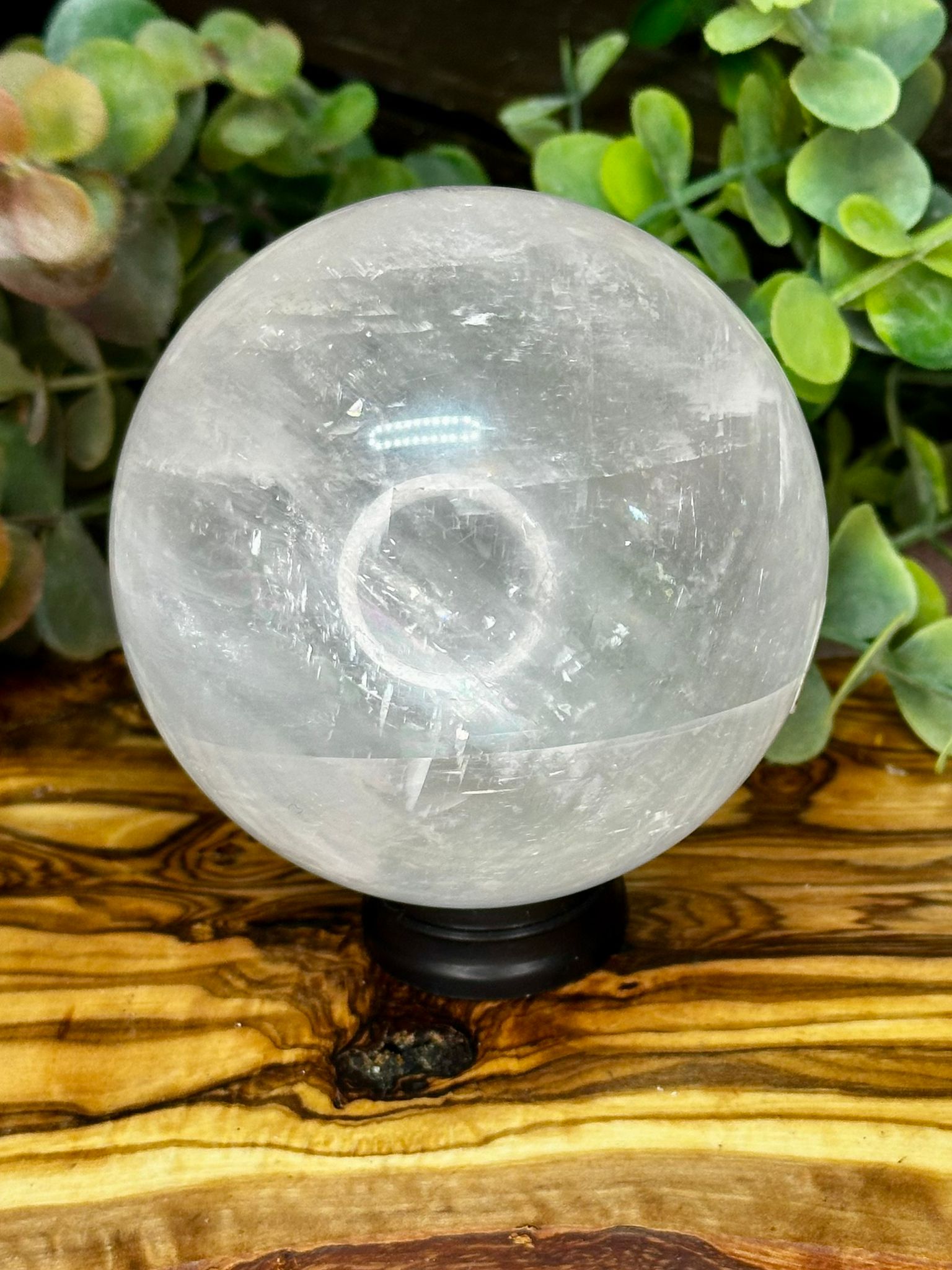 Large Optical Calcite Sphere
