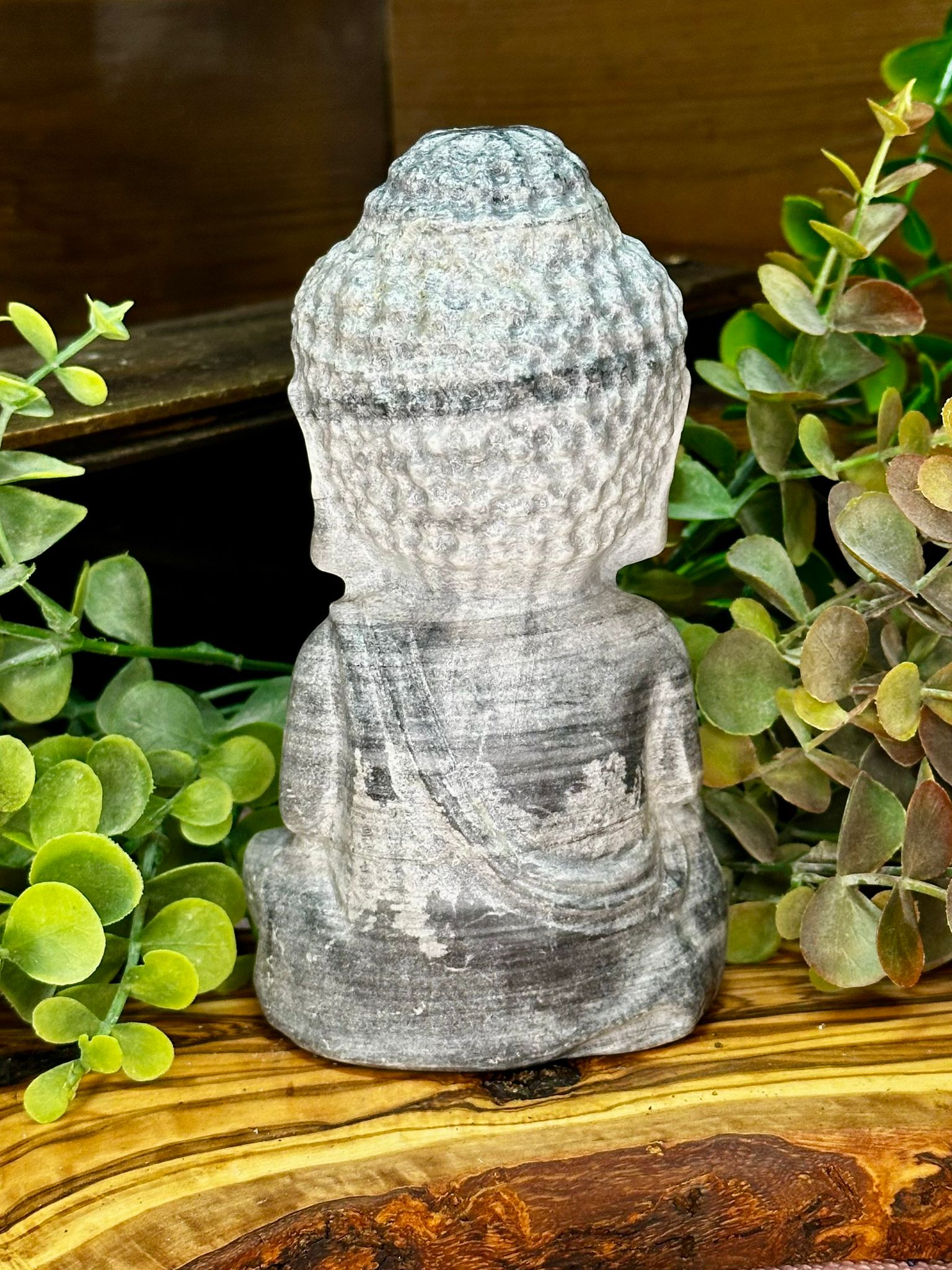 Large Thai Chi Jasper Buddha