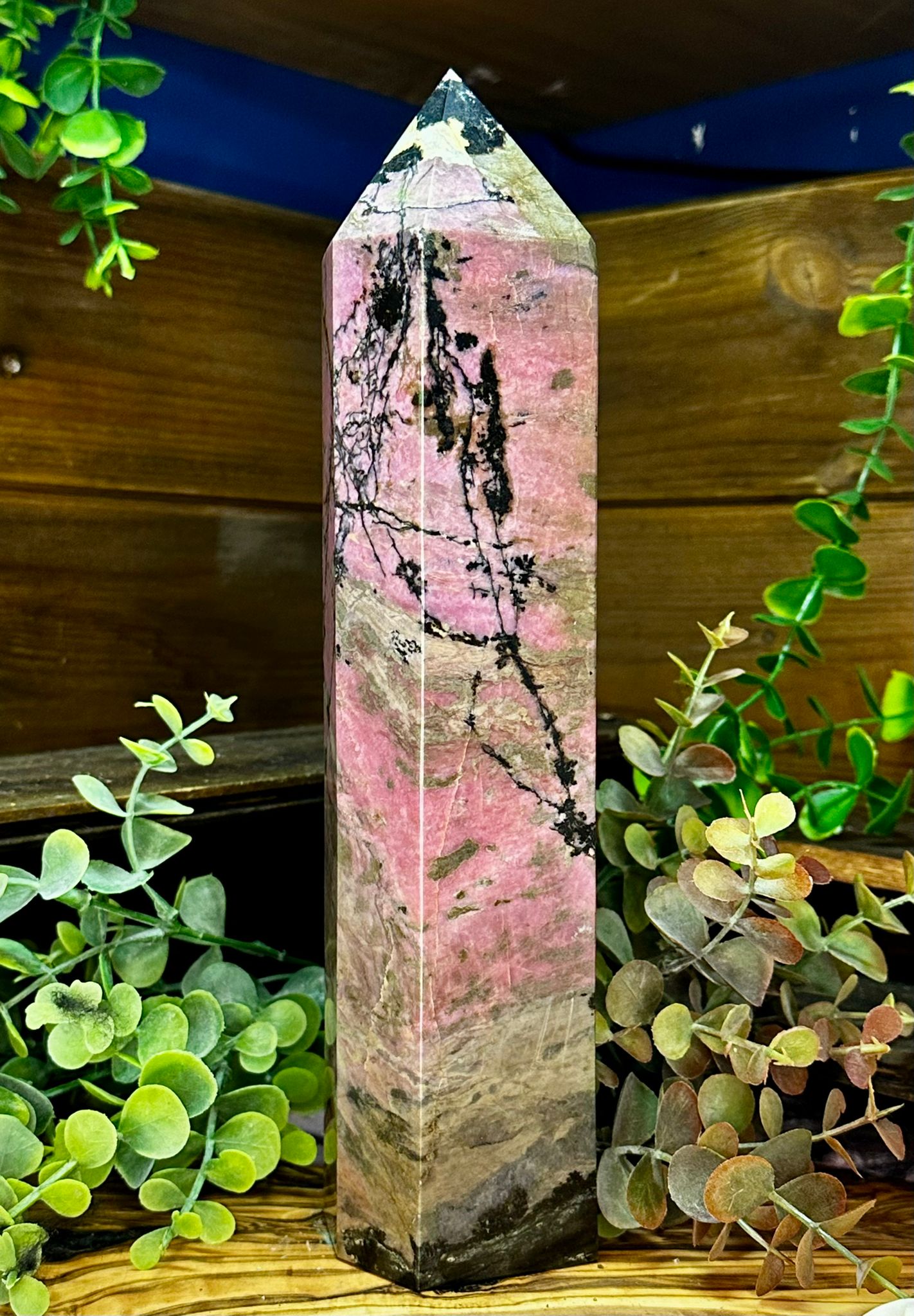 XL Rhodonite Tower 2.2kg