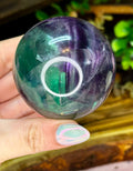 Rainbow Fluorite Sphere #2