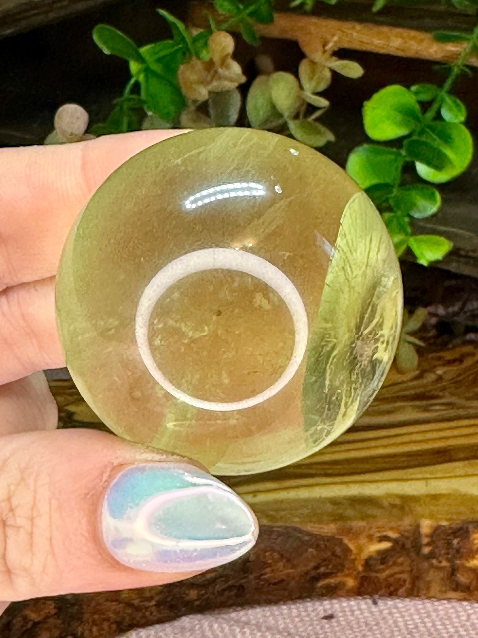 Apple Green Fluorite Sphere #2