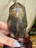 Garden Quartz Point on Stand