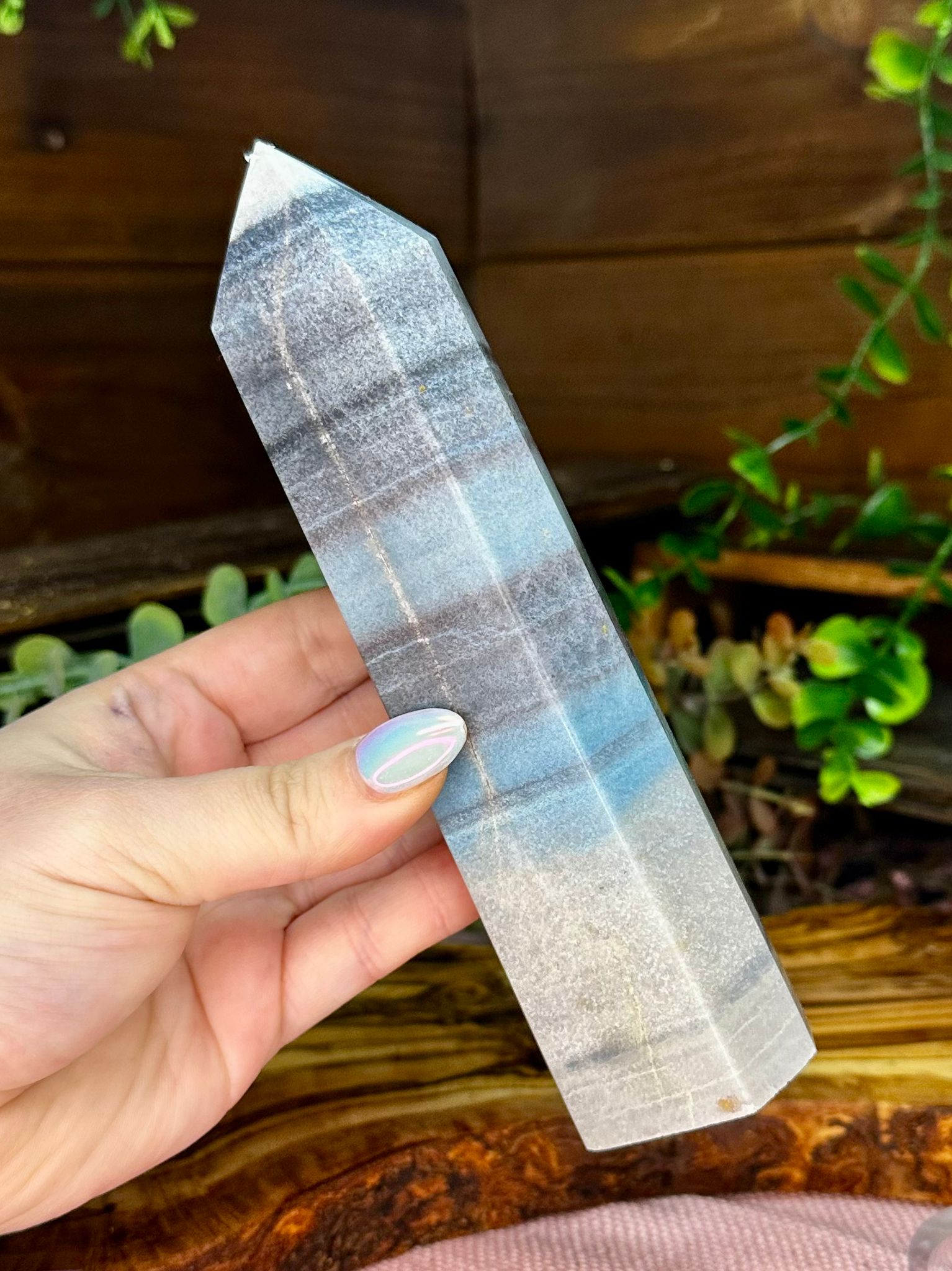 Large Trolleite Crystal Tower