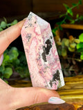 Peruvian Rhodonite Tower