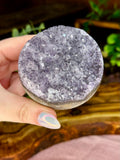 Brazil amethyst druzy sphere #2