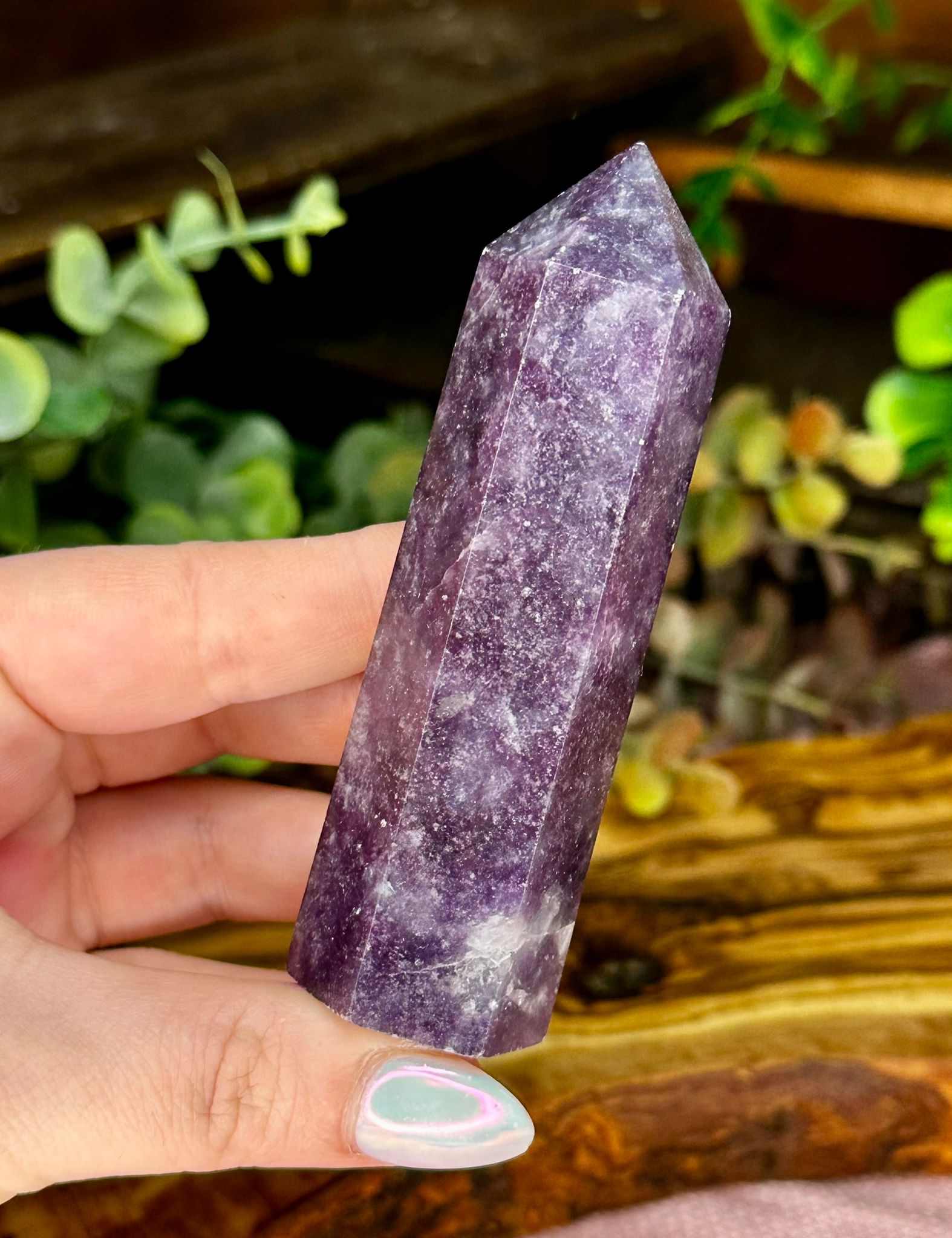 Lepidolite Tower