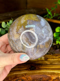 Large Ocean Jasper Sphere
