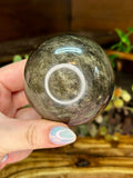 Gold Sheen Obsidian Sphere